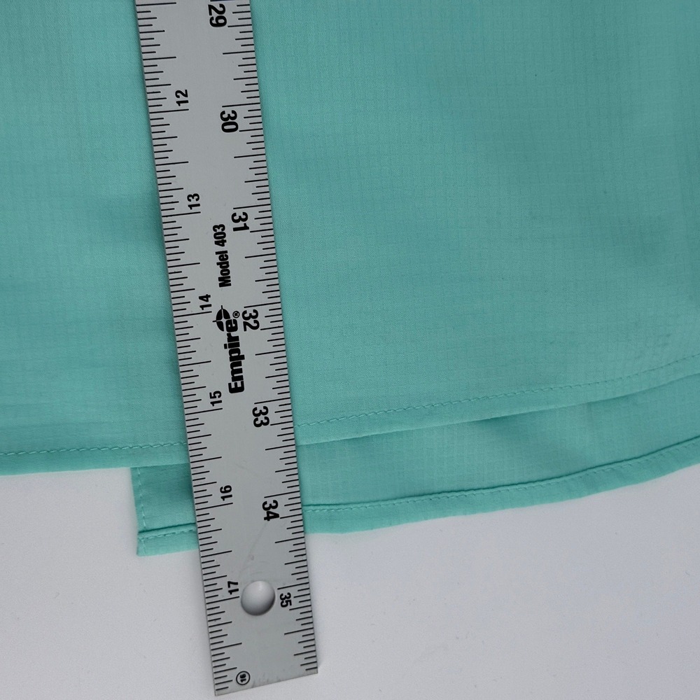 Columbia PFG Tamiami II Fishing Shirt Mens 4X Long Sleeve Aqua Green Omni-Shade - Picture 6 of 13